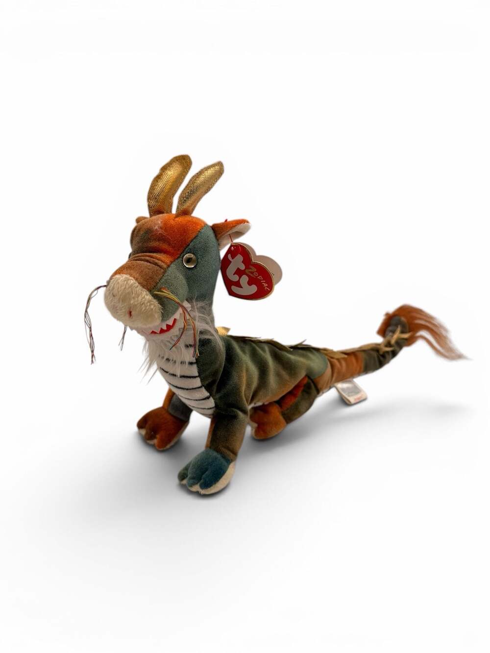 Ty Beanie Baby Zodiac Collection Dragon Plush Toy with Tags